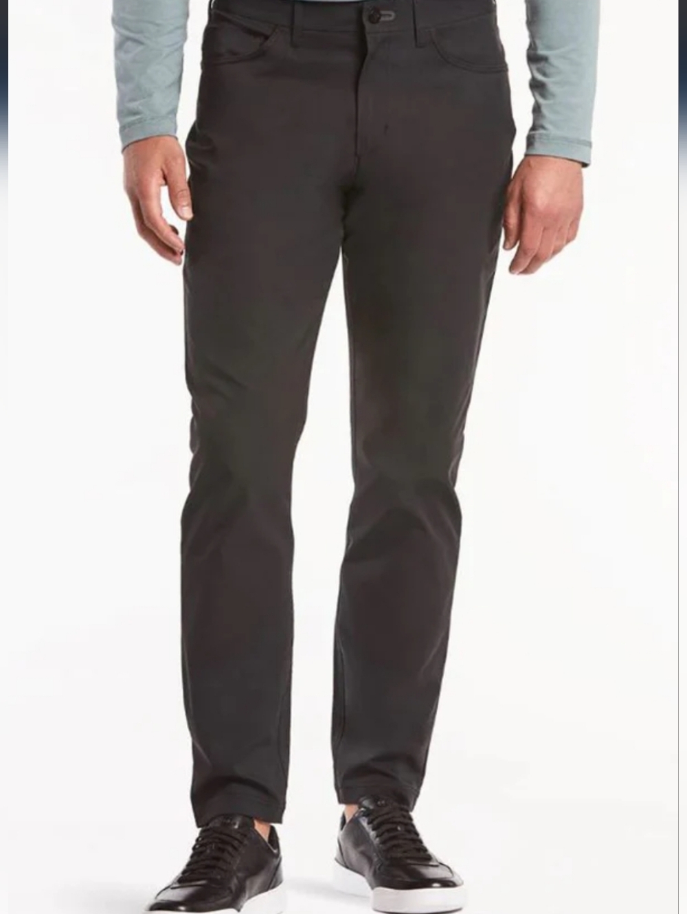 Public Rec Pants Mens 34x30 Workday Straight Performance Stretch Athletic Black